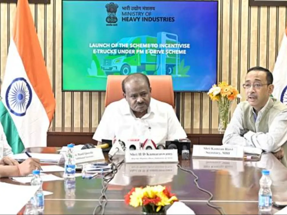 PM E-DRIVE Scheme Offers Support for Electric Truck Adoption