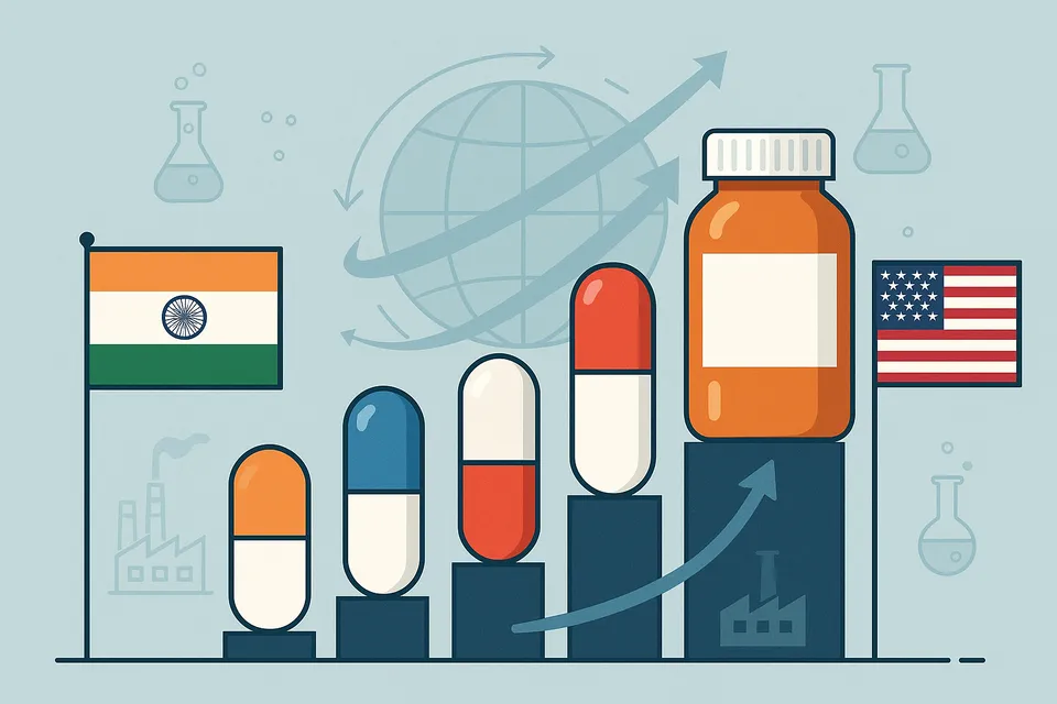 Pharma Growth Illustration