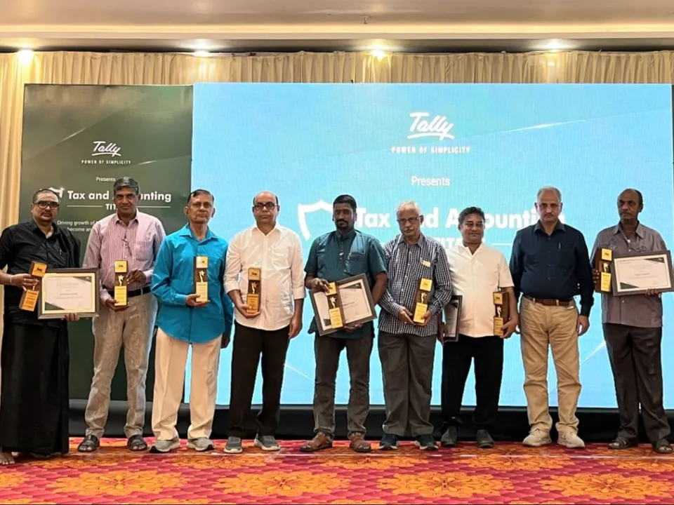 Tally Solutions Honours 09 Tax Experts Driving MSME Digital Shift