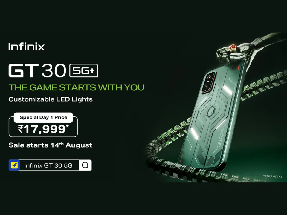 Infinix GT 30 5G+
