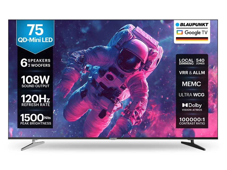 Blaupunkt Launches Google Mini LED TVs in India on Flipkart