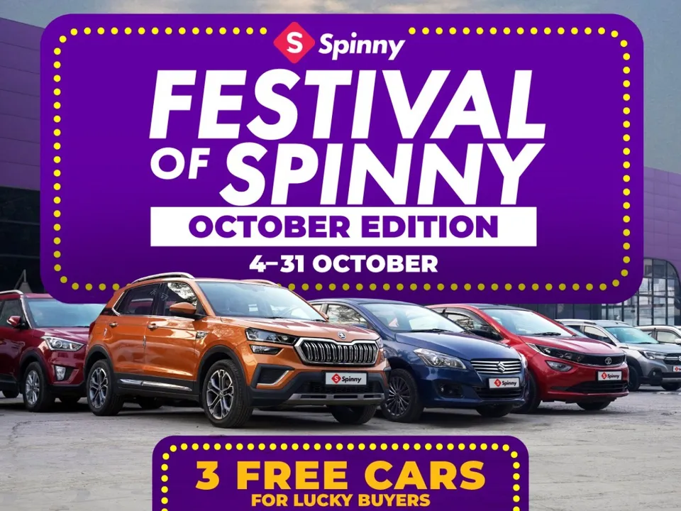 Festival of Spinny October Edition Live Across 25+ Cities in India