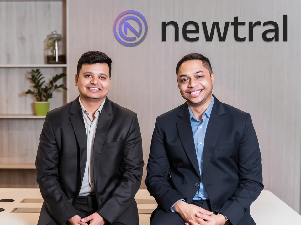 Avi Chudasama (Left) and Anuraag Paul (Right) - Founders of Newtral