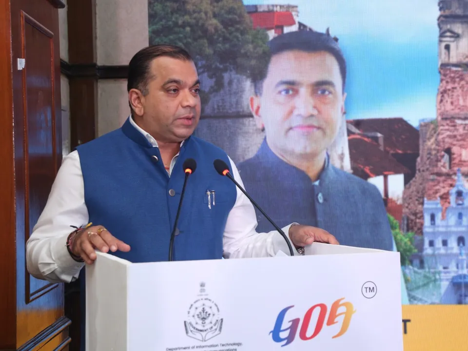 Tourism Minister Shri Rohan A Khaunte