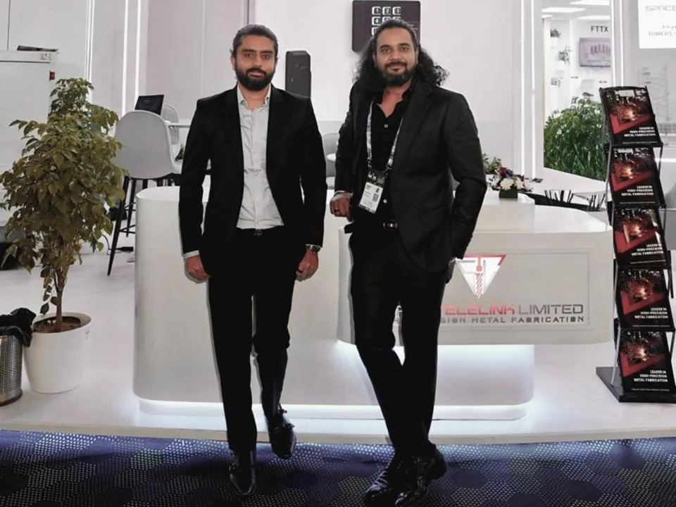 L-R Radhey Sharma Co Founder and Director  Ankit Goel Founder and Chairman Space World Group