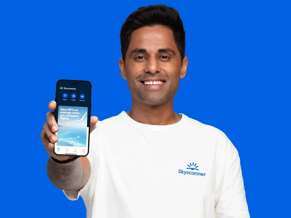 Surya Kumar Yadav x Skyscanner