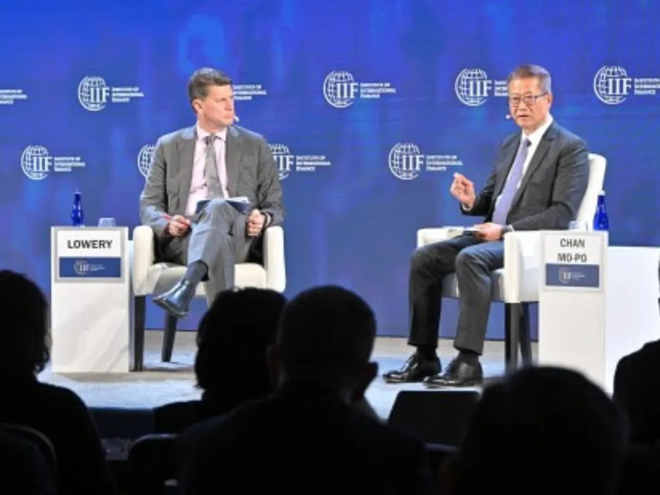 Hong Kong’s Financial Secretary Meets Global Leaders in Washington