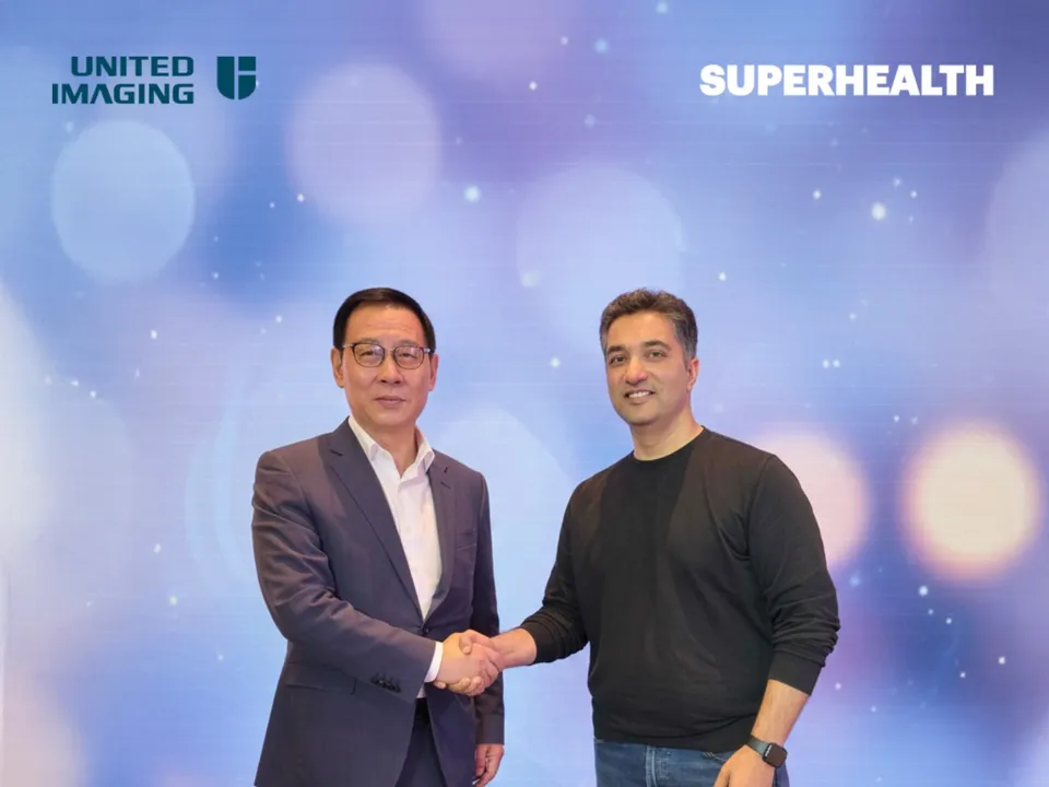 Mr. Xue Min, Chairman & Co-CEO  United Imaging Healthcare & Varun Dubey Founder & CEO Superhealth