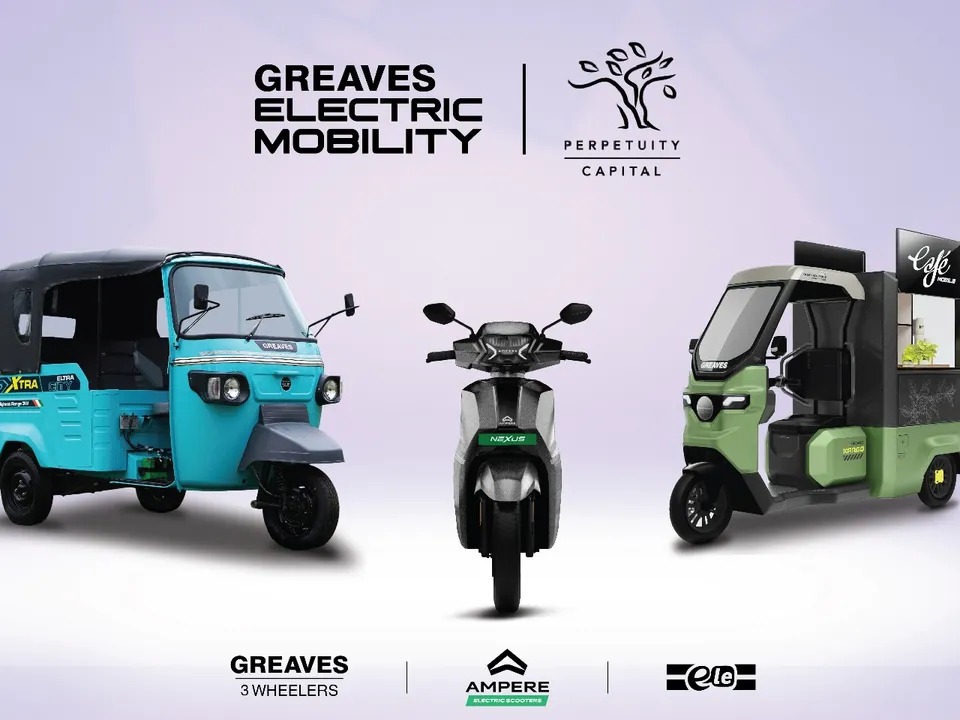 Greaves Electric Mobility Announces Retail EV Financing Tie-Up with Perpetuity