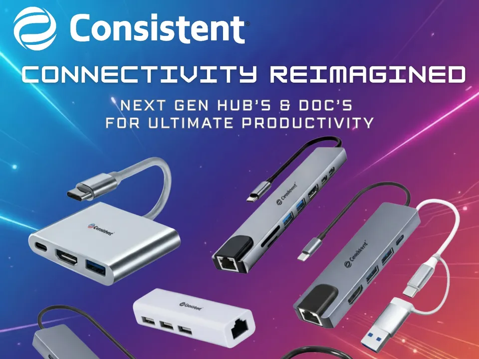 Consistent Infosystems Unveils Seven New Models of USB Hubs