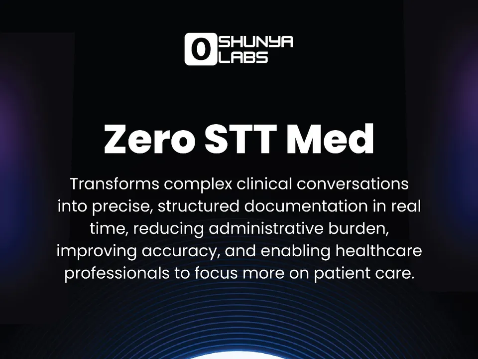 Shunyalabs.ai Unveils Zero STT Med