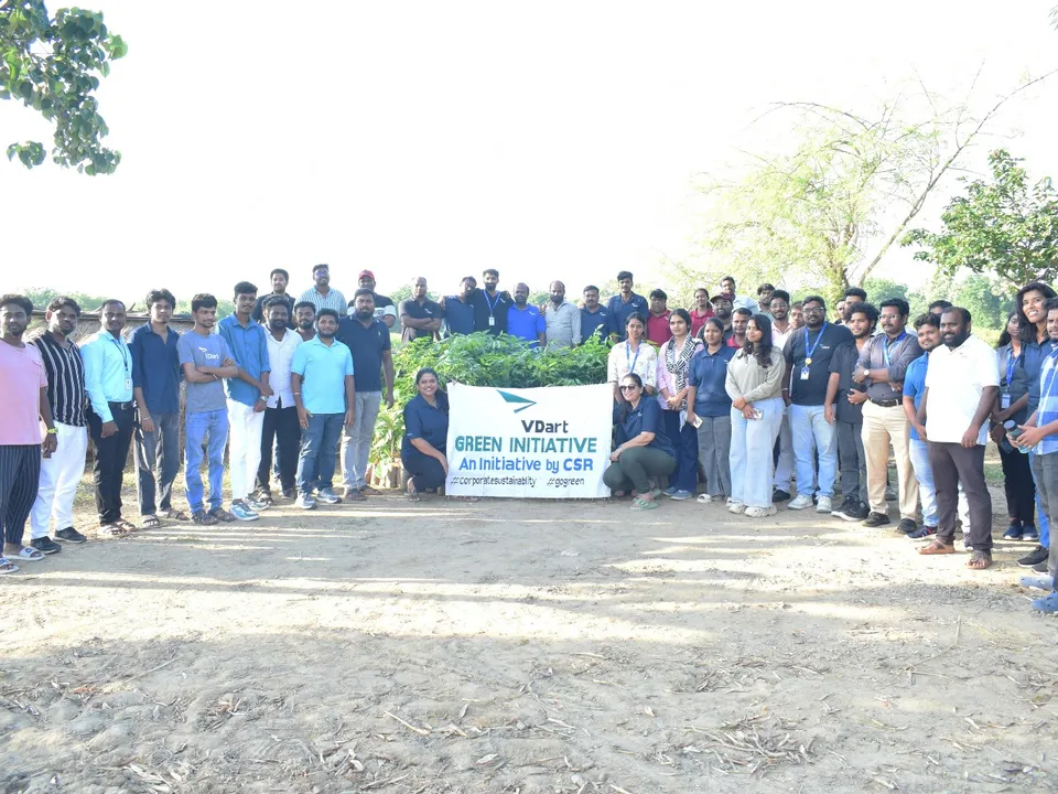 VDart Organizes CSR Tree Plantation Drive Supporting UN SDGs
