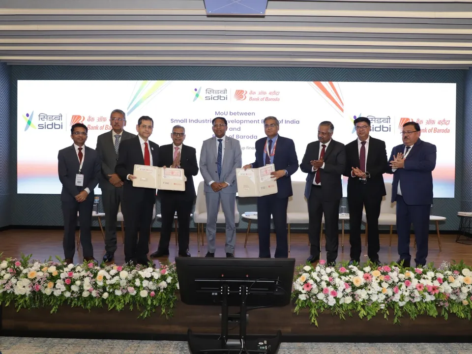 SIDBI, Bank Of Baroda Launch Joint Effort For MSME And Startup Lending