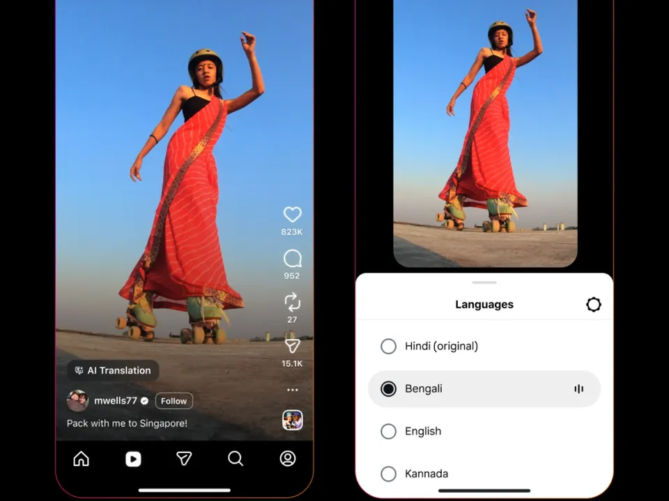 Instagram Expands Meta AI Translations to Five Indian Languages