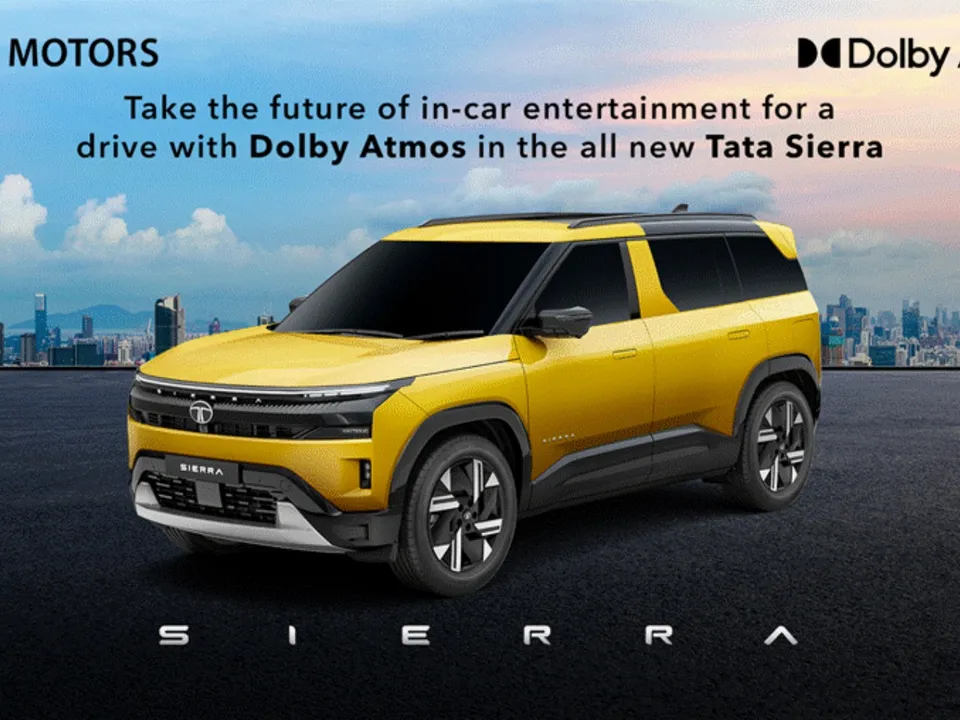 Tata Sierra Launches With Dolby Atmos In-Car Sound