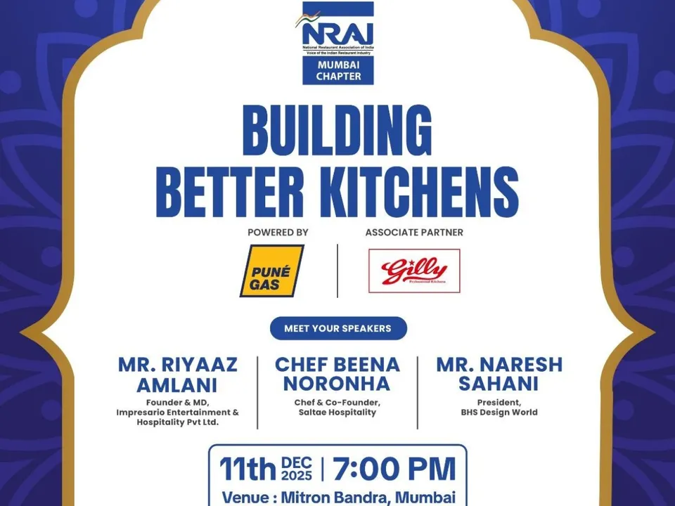 NRAI Mumbai Schedules Kitchen Innovation Session for Restaurateurs
