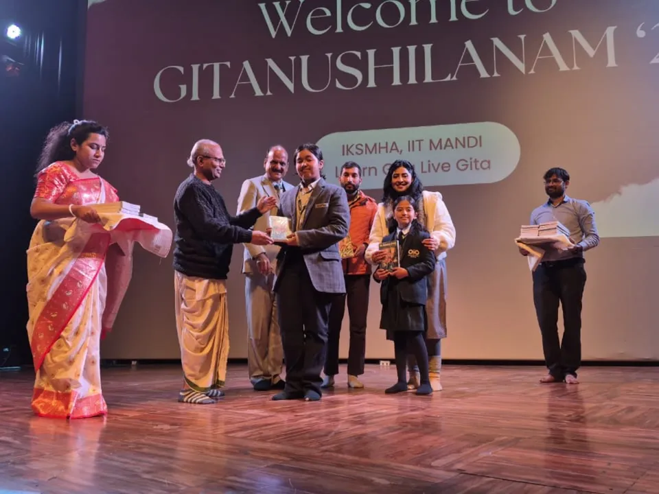 IIT Mandi Marks Gita Jayanti With Gitanushilanam 2025 Celebrations