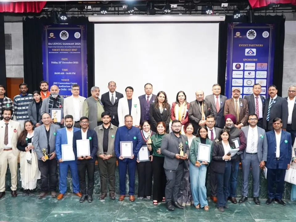IIA Udyog Samman 2025 Brings MSME Leaders Together In Delhi