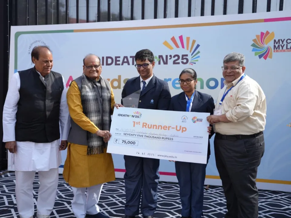 JKLU My City My Lab Ideathon 2025 Winners Announced