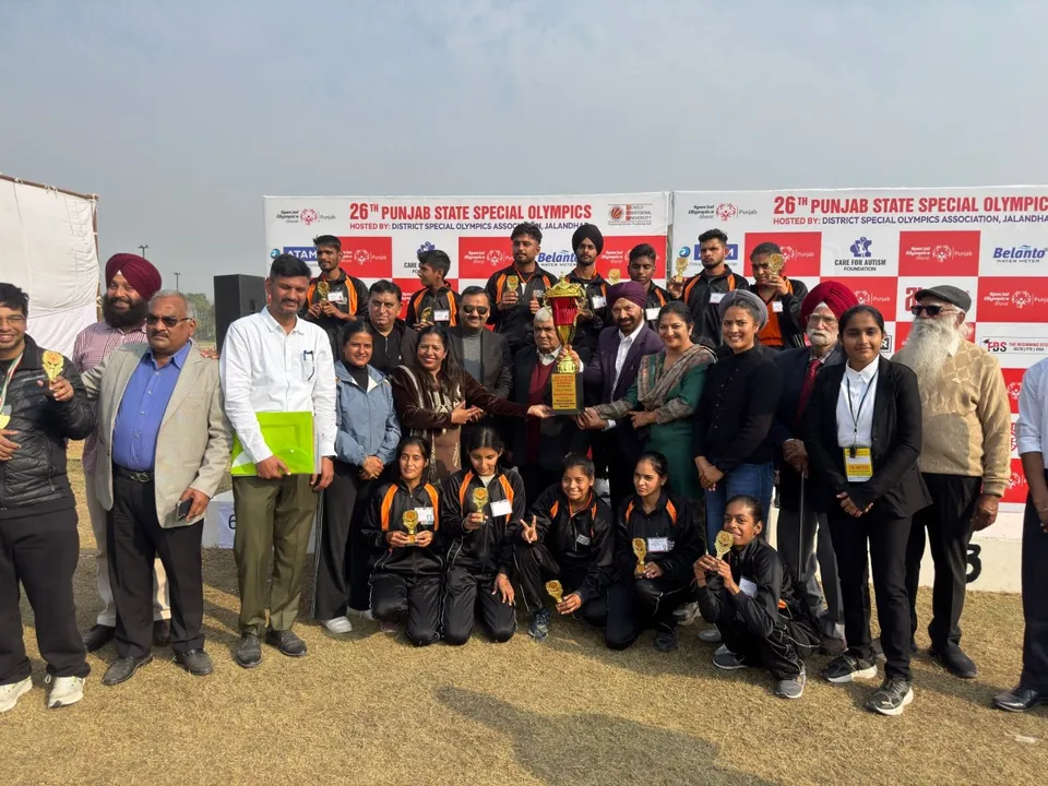 Punjab Special Olympics Ambuja School Tops Medal Tally