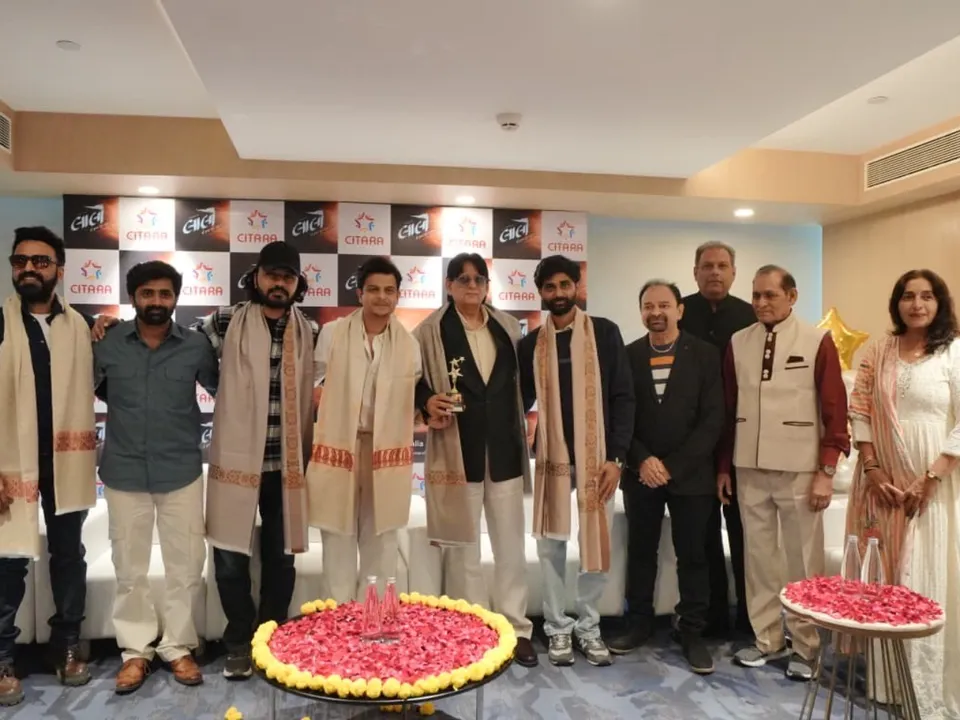 Citara Laloo Makers Express Interest in Developing Gujarat Film City at Laloo team Felicitation Event