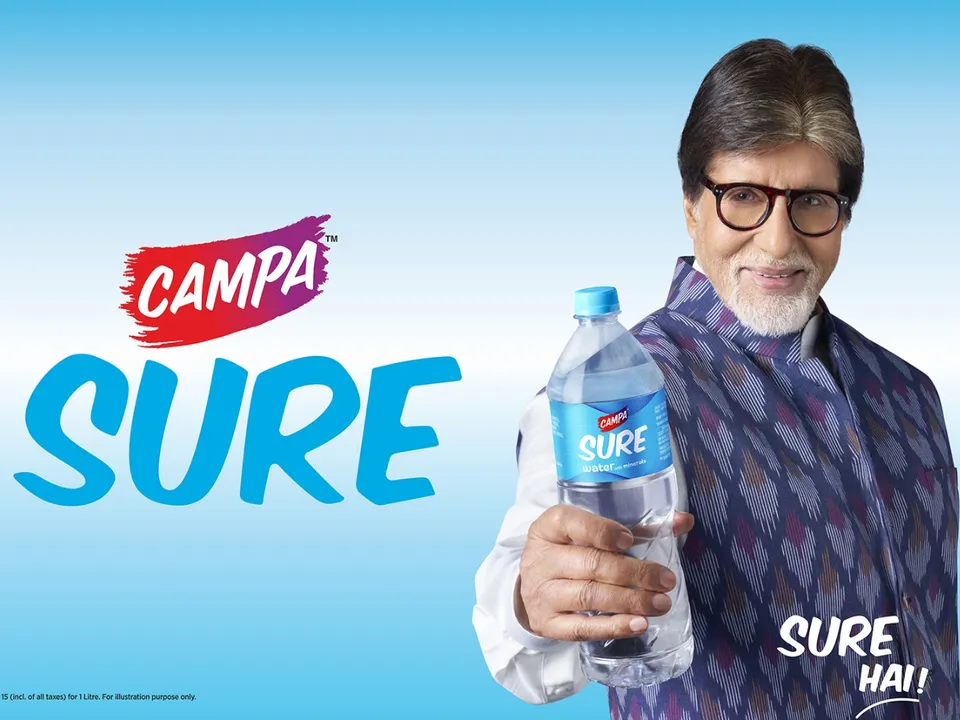 RCPL Named Amitabh Bachchan Brand Ambassador For Campa Sure