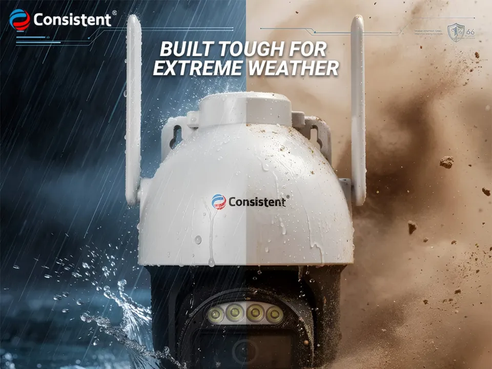 Consistent Introduces Eye Q Series Wi-Fi Outdoor PT Camera