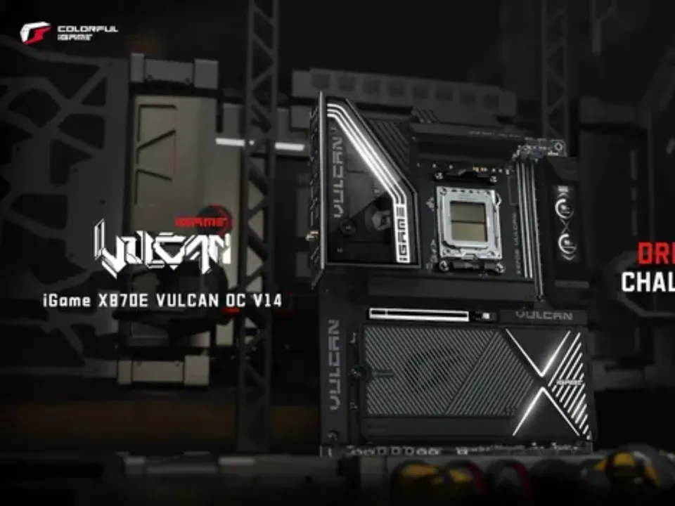 Colorful Launches iGame X870E Vulcan OC Motherboard
