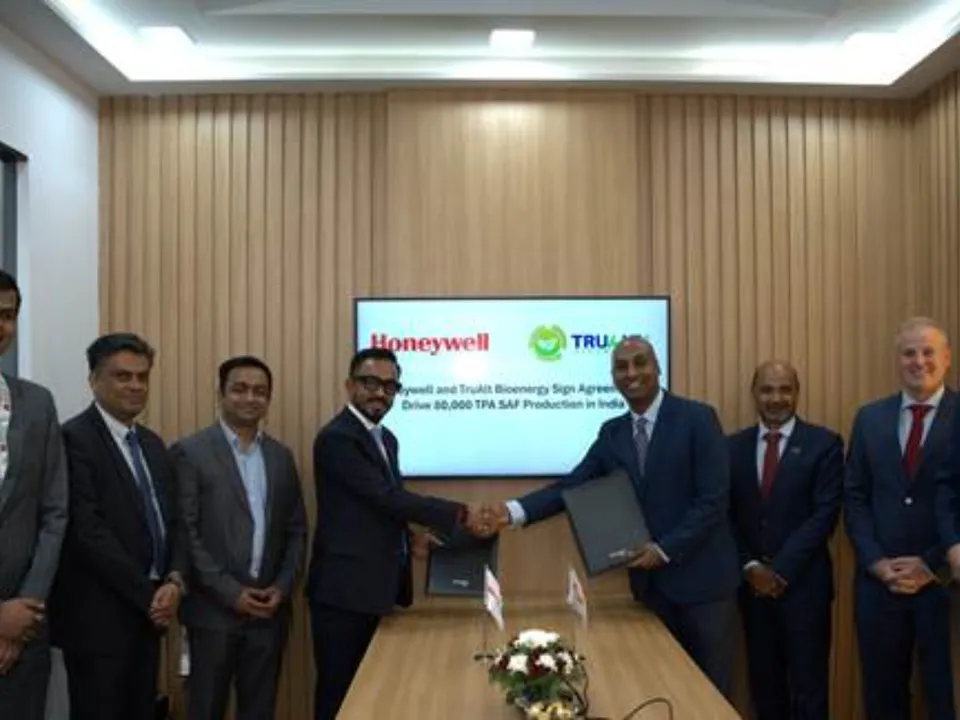 Honeywell and TruAlt To Produce SAF Using Ethanol In India