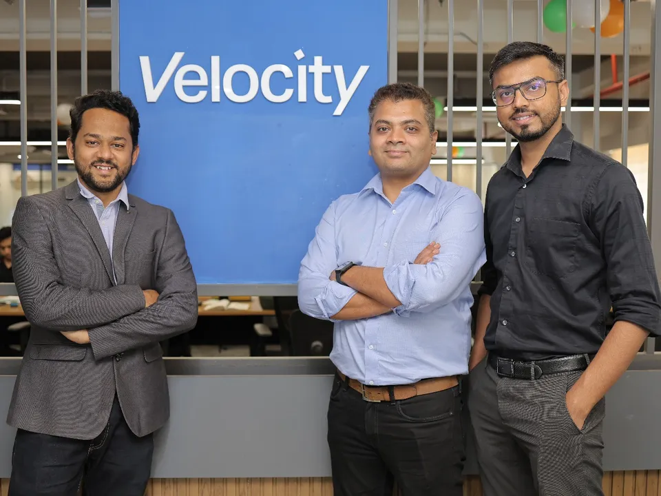 Velocity Co-founders L-R Abhiroop Medhekar Atul Khichariya Saurav Swaroop