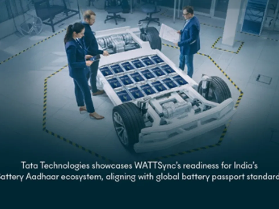 Tata Technologies Aligns WATTSync With Battery Aadhaar Framework
