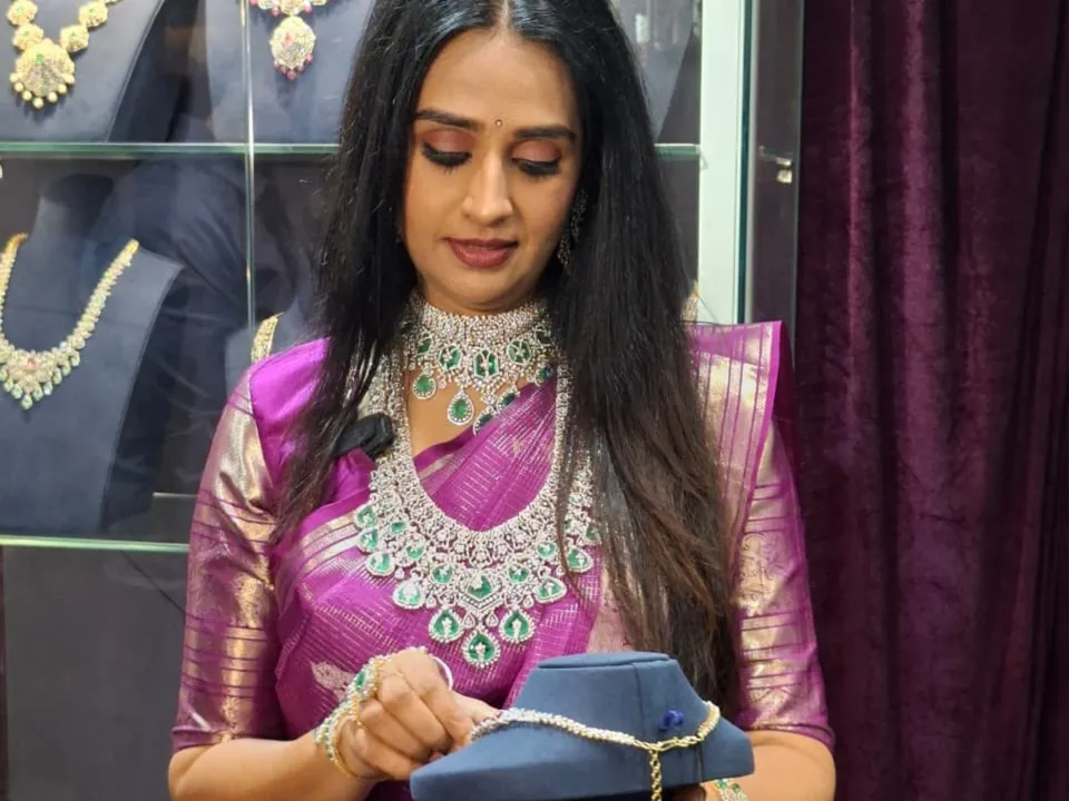 PMJ Jewels Organises Half-Saree Weddings Jewellery Expo