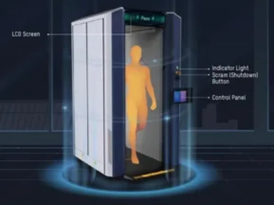 Hikvision Introduces Millimeter Wave Body Scanner for Checkpoints