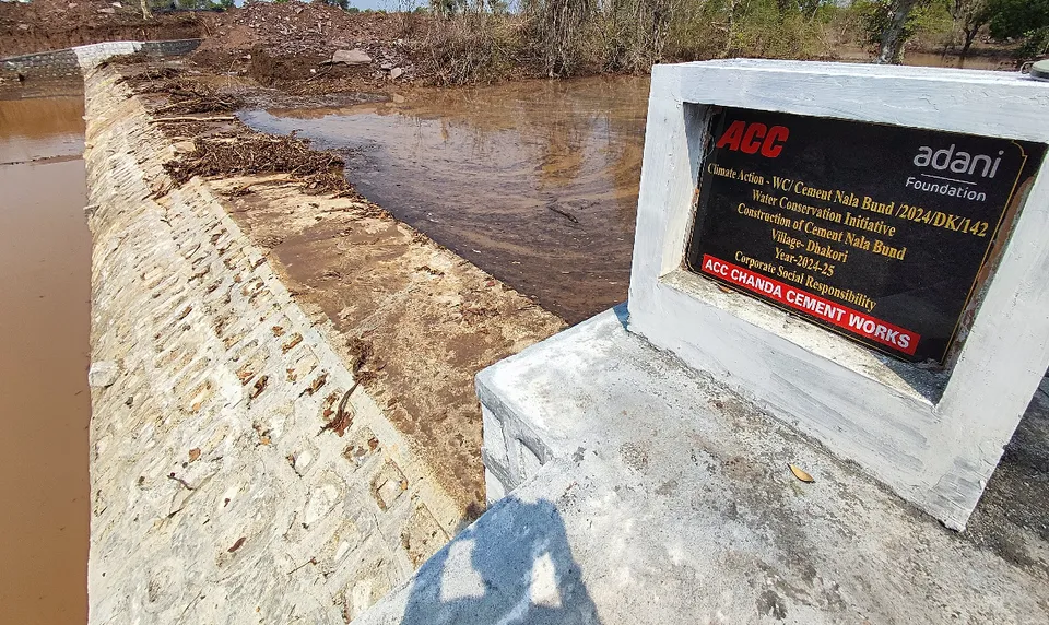 ACC and Adani Foundation Improve Water Access for Agriculture