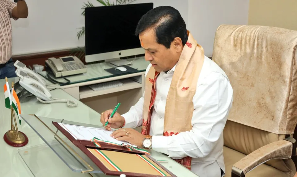 Union Minister Sarbananda Sonowal