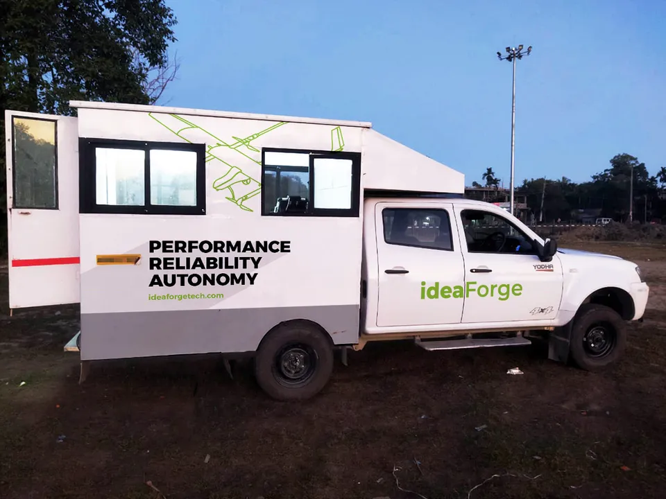 ideaForge Service Truck