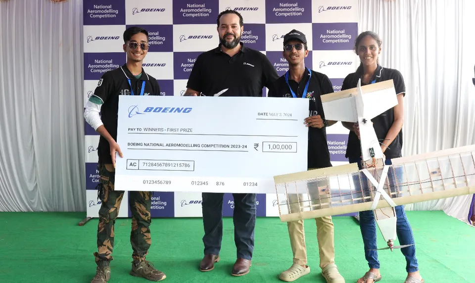 Winning Team National Aeromodelling Competition 2024 3 May 2024