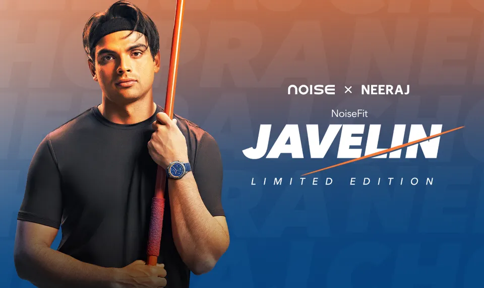 NoiseFit Javelin Smartwatch Neeraj Chopra
