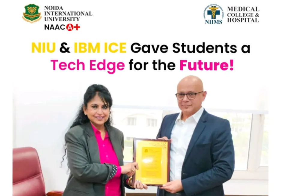 Noida International University and IBM