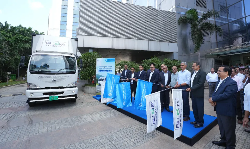 Ashok Leyland, BillionE Launch Electric Truck Fleet