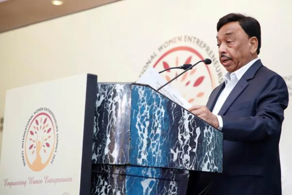 Union Minister for MSME Narayan Rane 