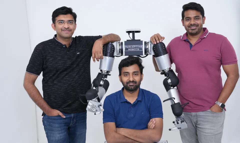 Naveen (Founder-My Ally), Satya (Founder-Bluecopa), and Aditya Damani (Founder-Credit Fair