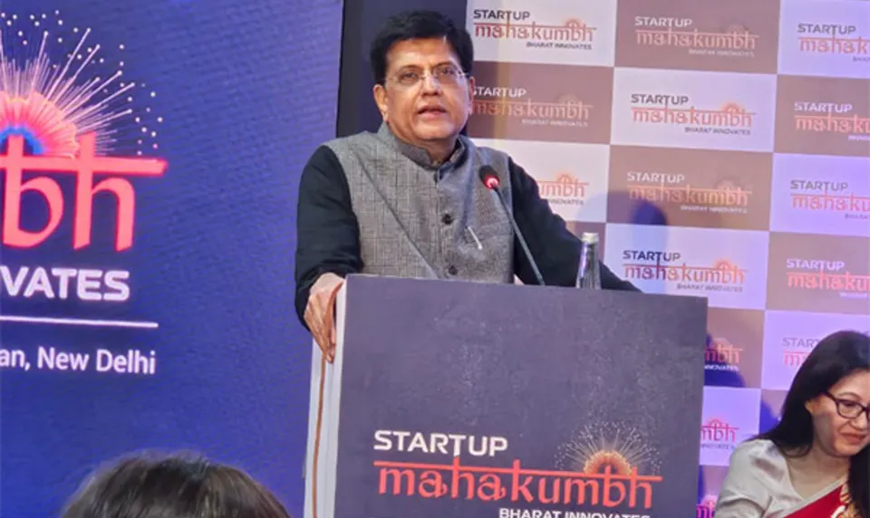 Piyush goyal Startup Mahakumbh 