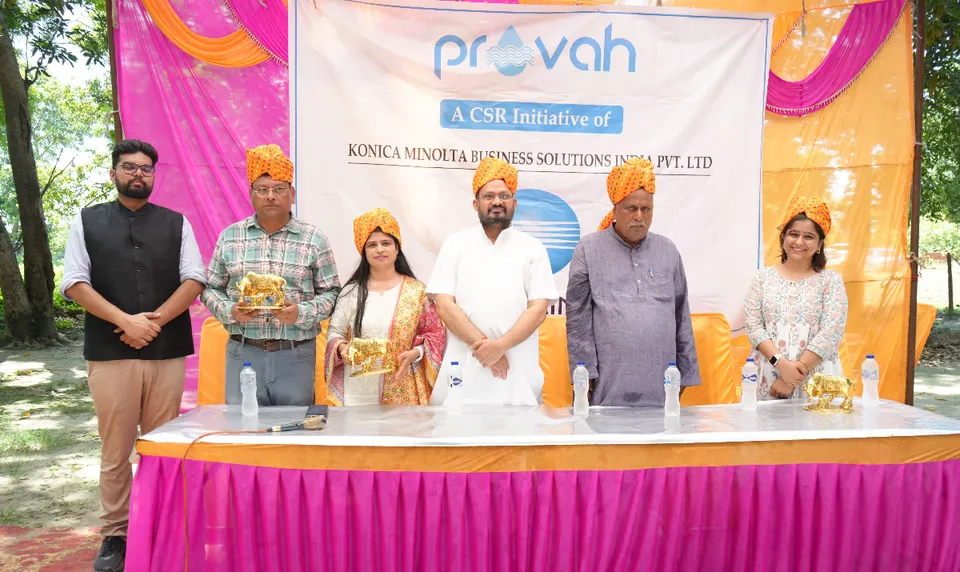 Konica Minolta Launches 'Pravah' Water Conservation Initiative