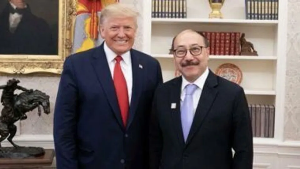 Harsh Wardhan Shringla, Donald Trump