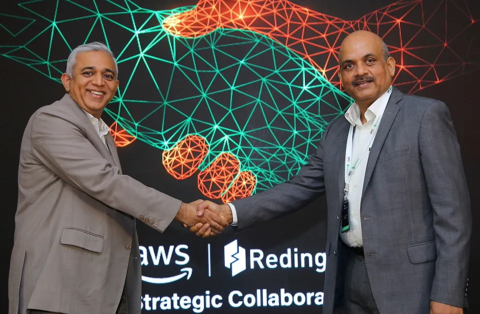 Mr Raghavendran Balasubramaniam, Head of SMB- AWS India & SAARC-AISPL and Mr Senapati, Chief Operating Officer of Redington India Ltd