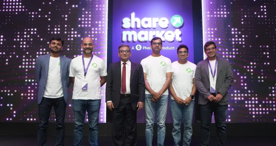 PhonePe, Share(dot)Market, Sock Market App
