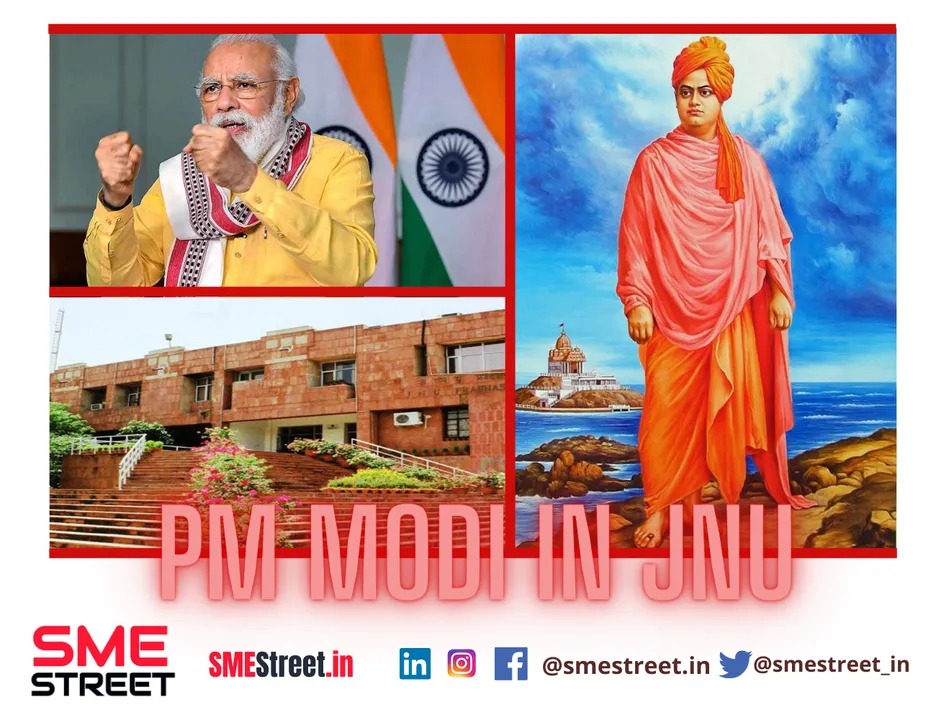 PM Narendra Modi, Swami Vivekanand, JNU, SMEStreet