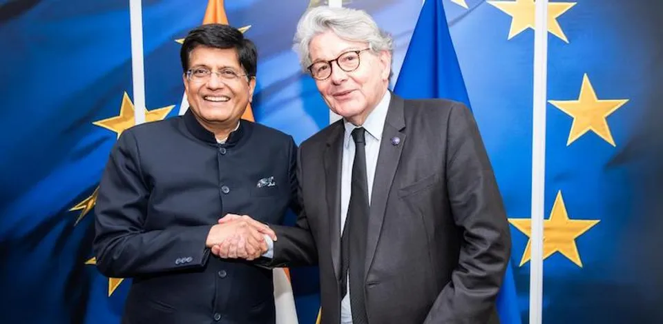 Piyuush Goyal, Thierry Breton