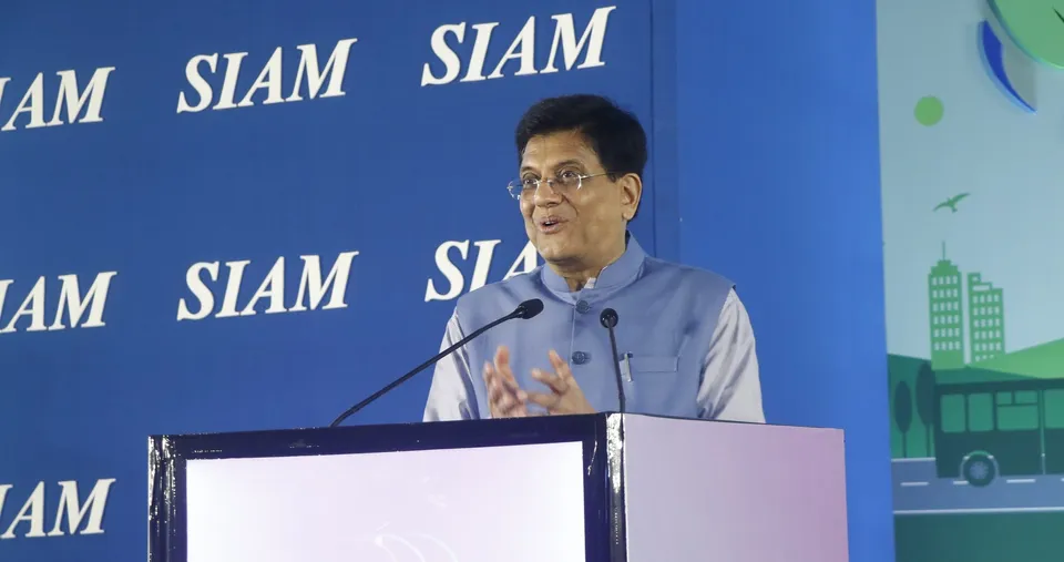 Union Minister Piyush Goyal, Aatmanirbharta, SIAM Annual Convention 2023